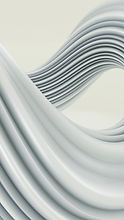 Forma curva blanca
