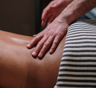massage aux coquillages