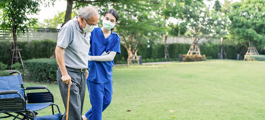 Nurse Assisting Senior