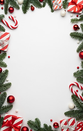 Cornice per le vacanze di Natale