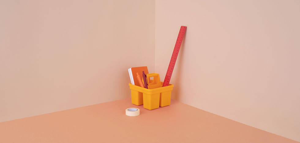 Organized Desk Items