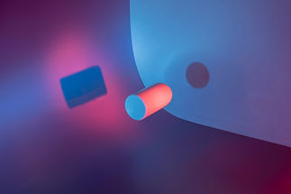 Abstract Neon Composition