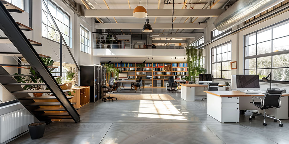 Espace de bureau moderne
