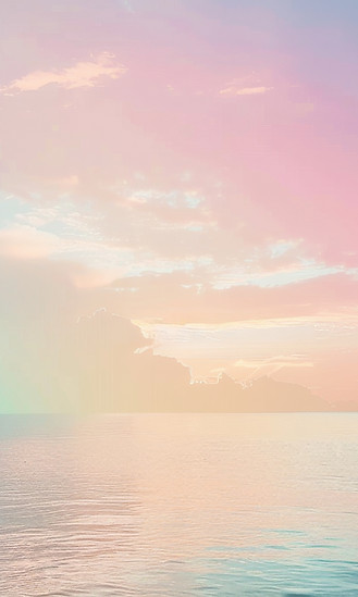 Serene Ocean Sunset