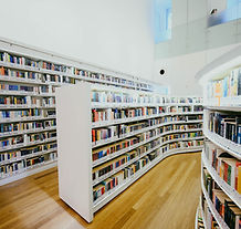 Modern Library Interior