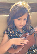 Girl with Ukelele