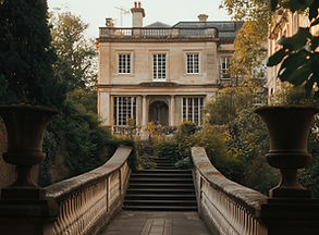 Elegant Manor Exterior