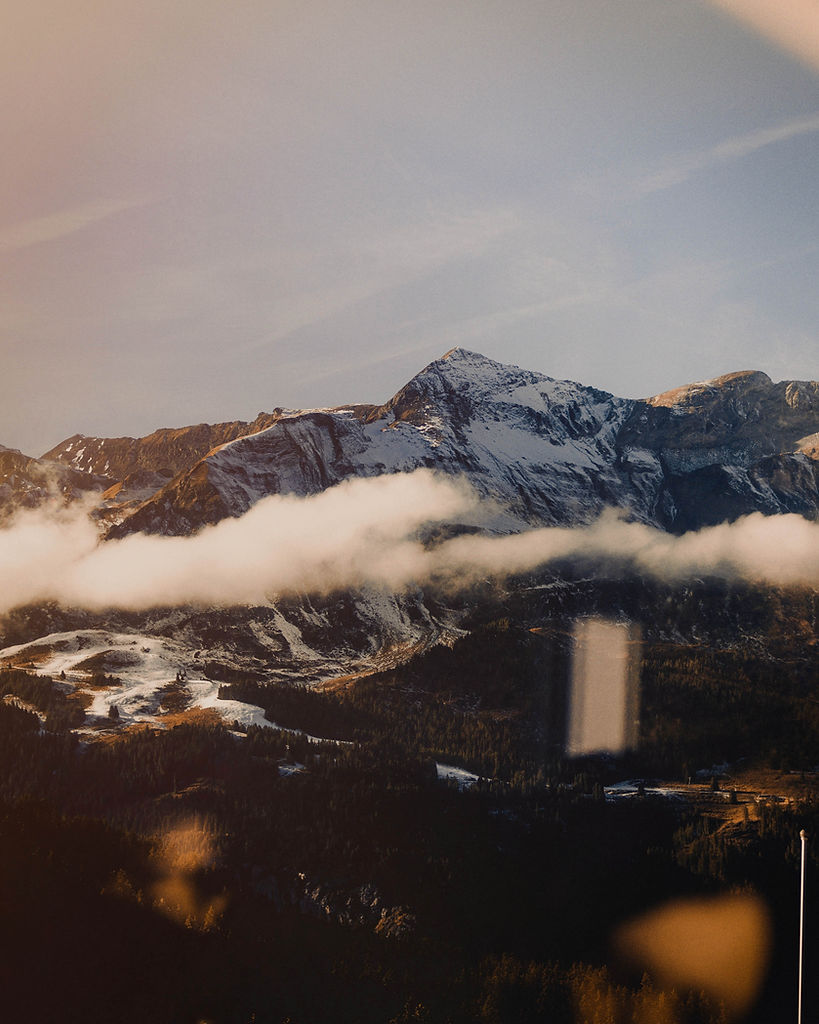 Snow-Covered Mountain