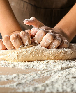 Kneading Bread Dough