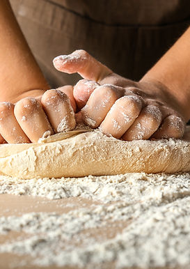Kneading Bread Dough