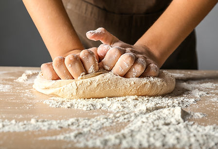 Kneading Bread Dough