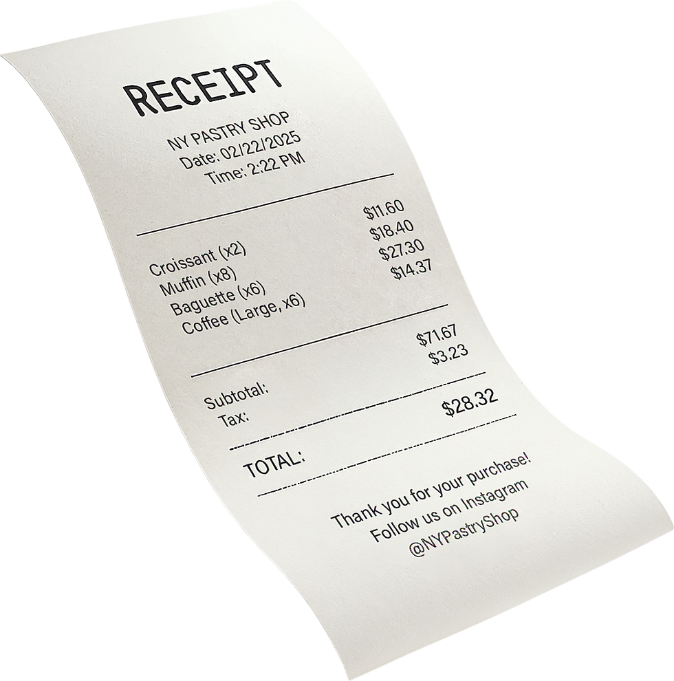 Receipt Image