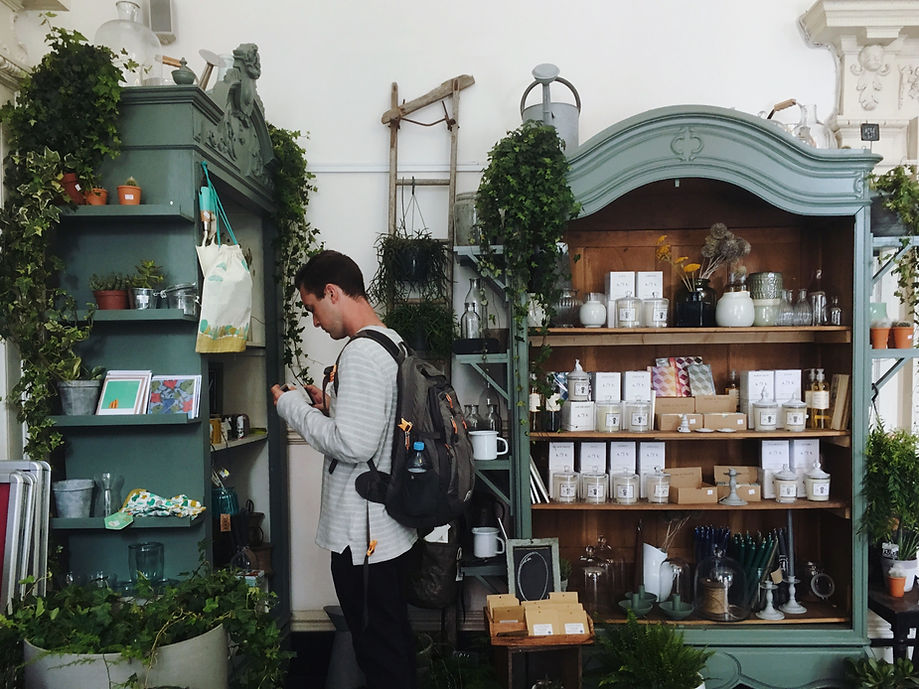 Man Shopping