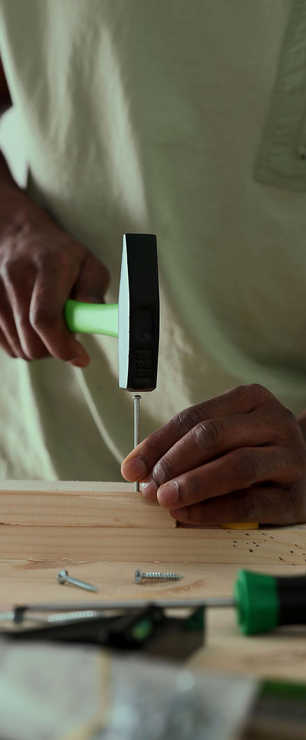 Hammering A Nail