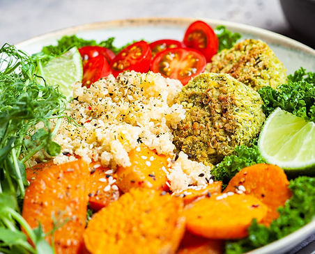 Plate Of Healthy Food