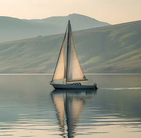 Sailboat on Calm Water