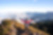 reach the top of the mountain