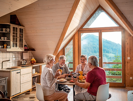 Cozy Group Breakfast