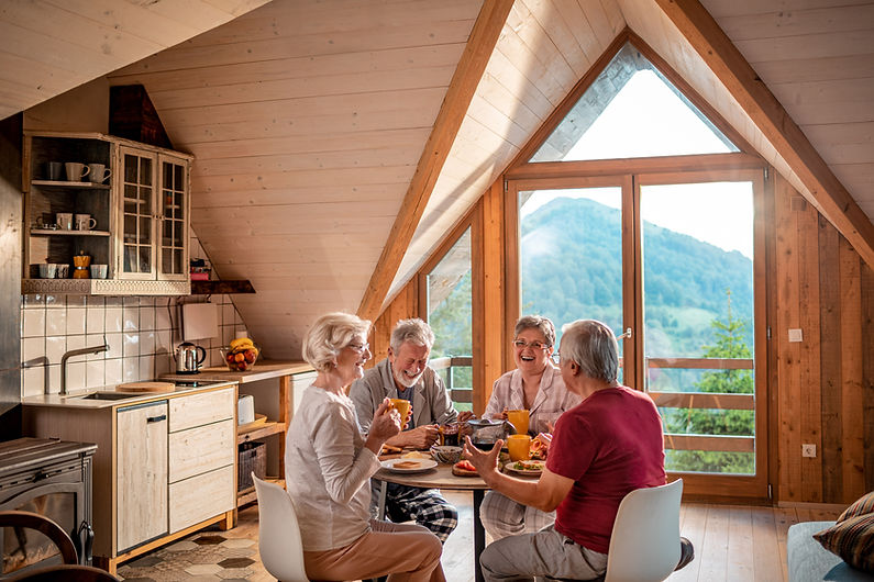 Cozy Group Breakfast