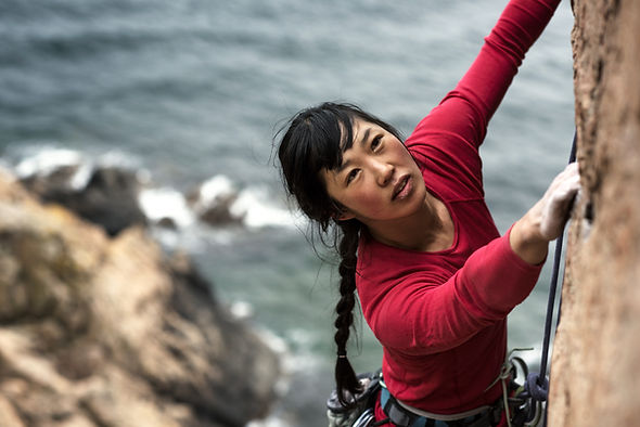 Climbing Up a Cliff