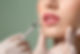 Woman Having Lip Botox