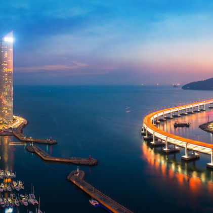 Night View of Marine City