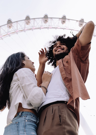 Couple Visiting London