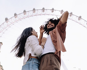 Couple Visiting London
