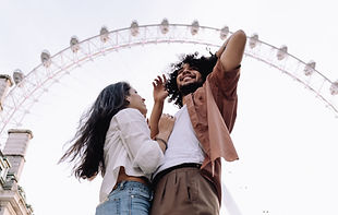 Couple Visiting London