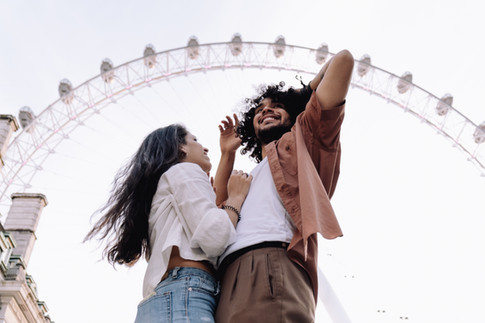 Couple Visiting London