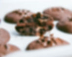 Chocolate Cookies Closeup