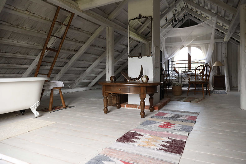 Rustic Attic Room