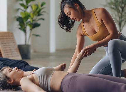Yoga Class Interaction