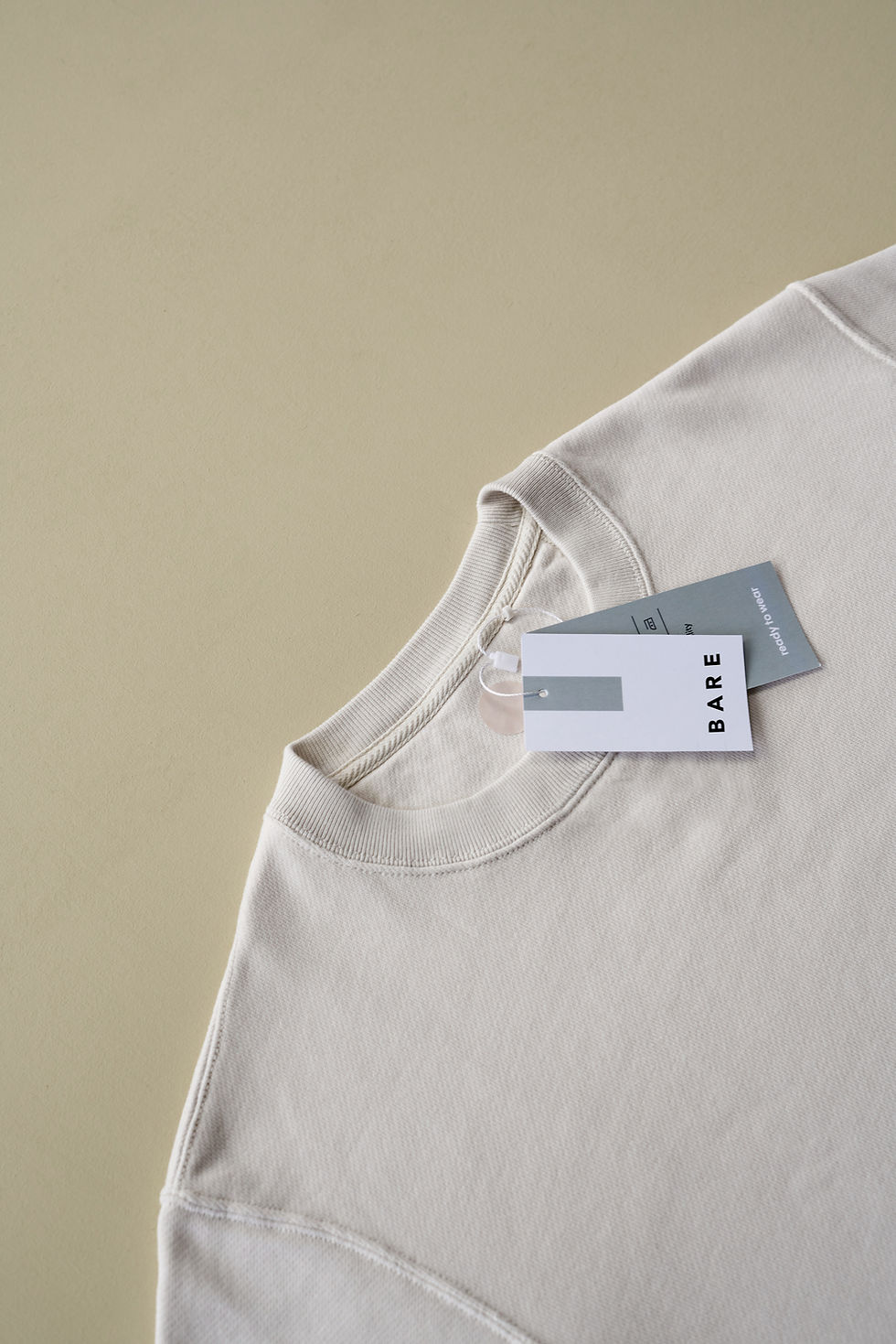 Beige Shirt Tag