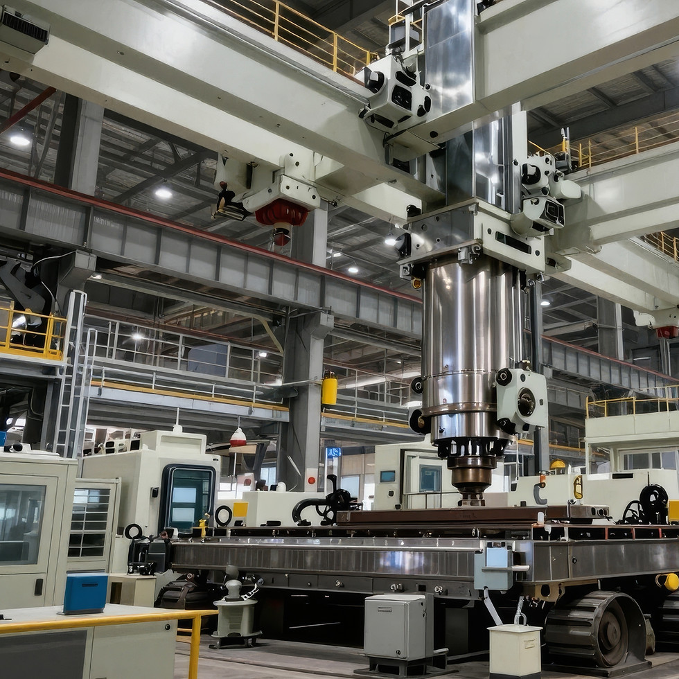 Industrial Machinery Interior