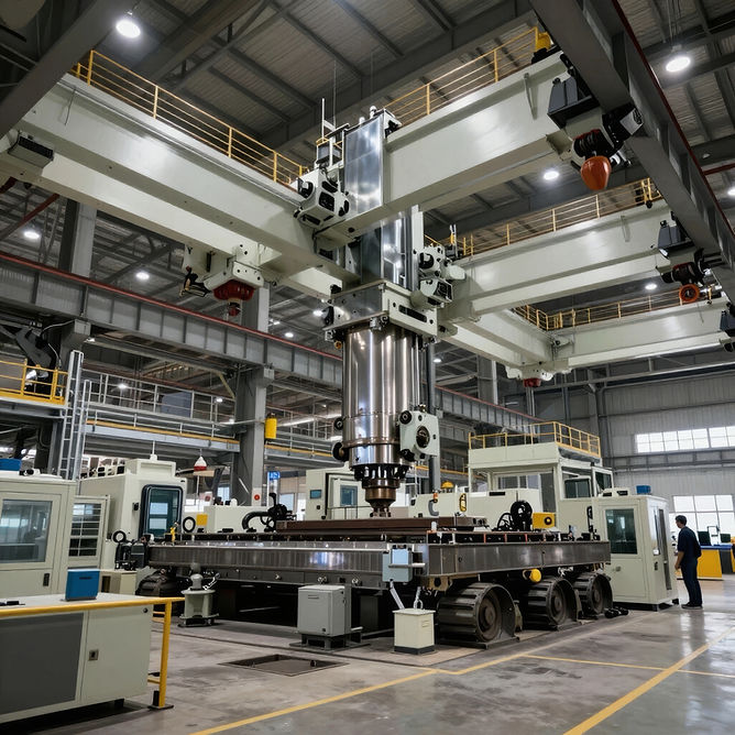 Industrial Machinery Interior