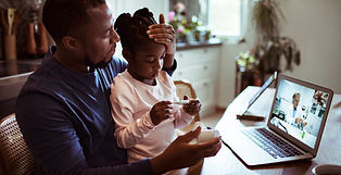 Parent Supporting Child
