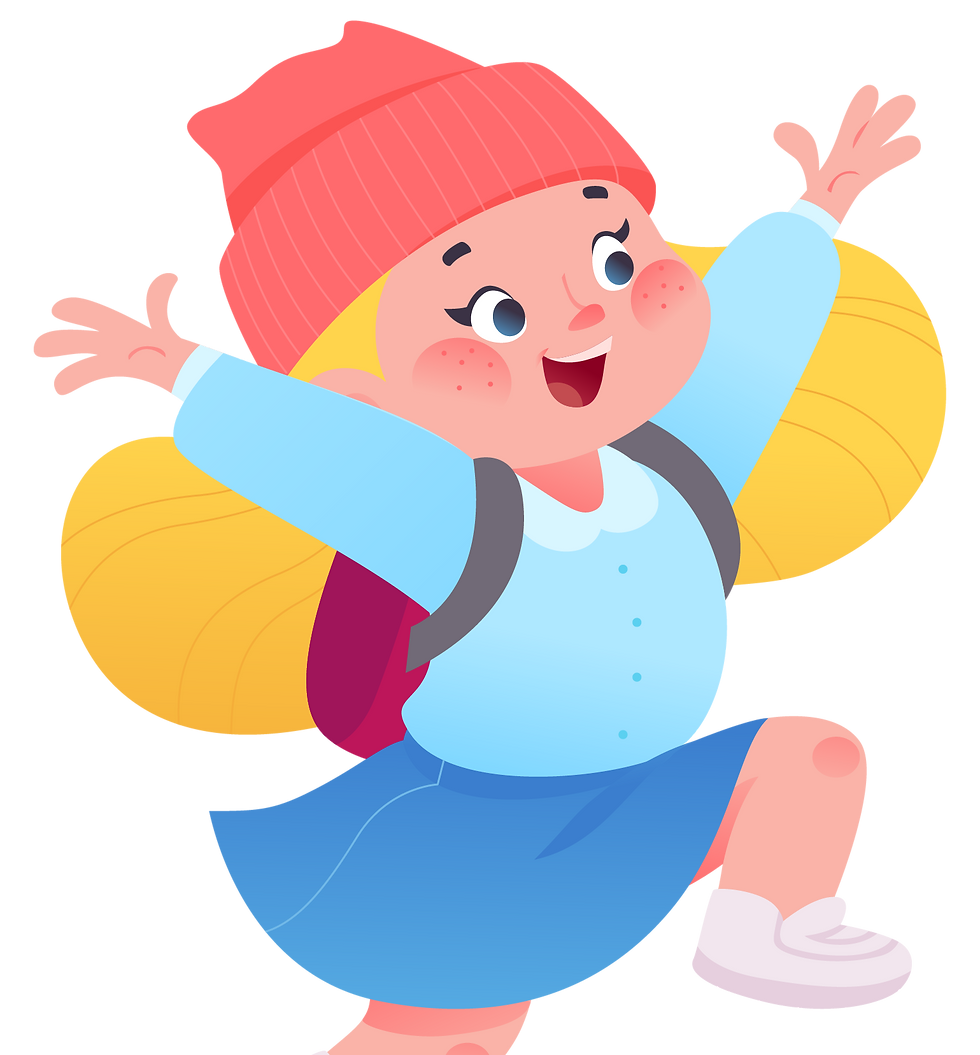 Excited Schoolchild