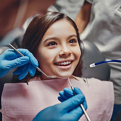 Child at the Dentist