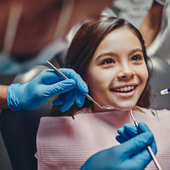Child at the Dentist