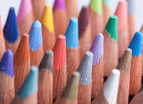 Colorful Pencil Tips