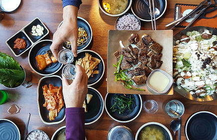 Traditional Korean Food and Alcohol