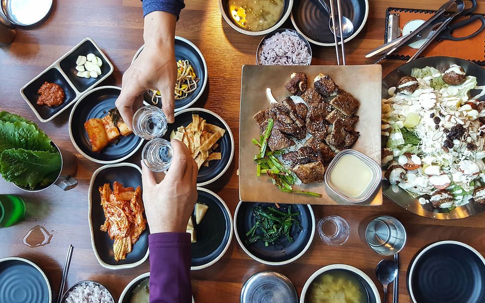 Korean Food and Drinks