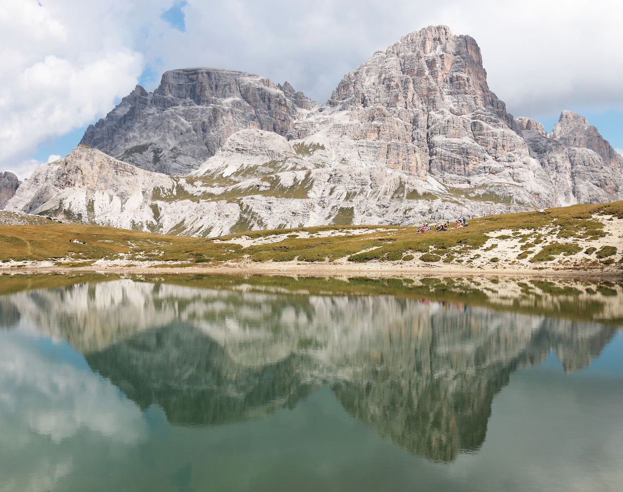 Mountains and a Lake
