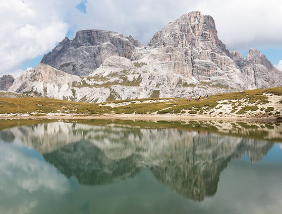 Mountains and a Lake