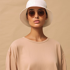 Portrait de femme à la mode