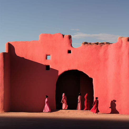 Women In Red Dresses