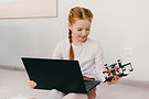 Child with Laptop