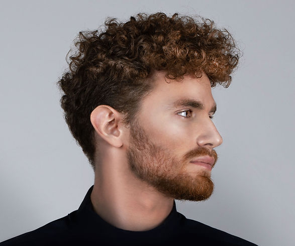 Jonge man met baard