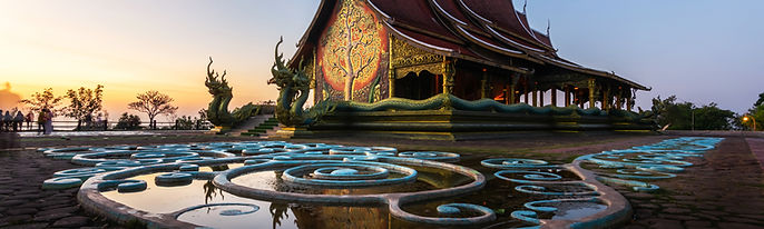 Buddhism temple in the North of Thailand